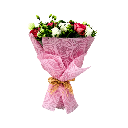 Mixed flower roses bouquets in dubai