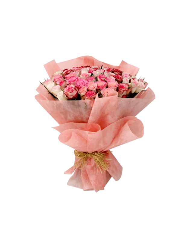 Pink roses online delivery in dubai