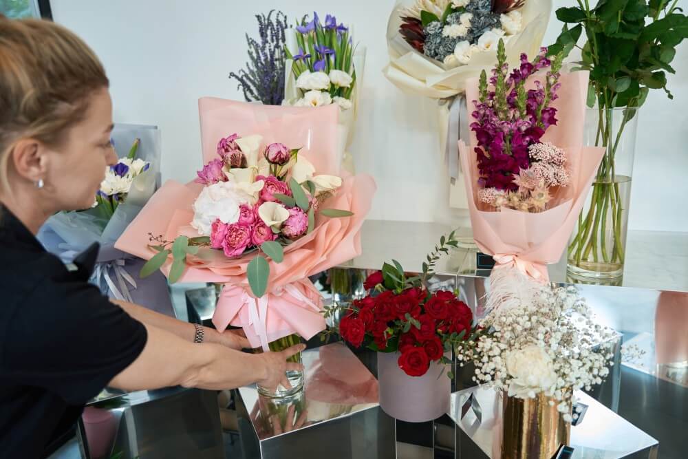 Luxury floral arrangements Dubai
