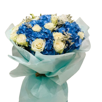 bouquet blue